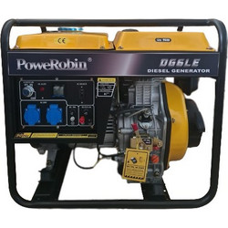 Powerobin DG6LE-3P Γεννήτρια Πετρελαίου Τριφασική με Μίζα 6.3KVA