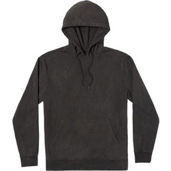 RVCA Ανδρικό Φούτερ Fleece με Κουκούλα με Τσέπες Ανθρακί Z1HORKRVF1