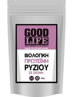 Βιοαγρός Good Life Βιολογική Φυτική Πρωτεΐνη Ρυζιού 500gr