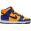 Nike Dunk High Retro Ανδρικά Sneakers Μποτάκια Κίτρινα Navy Μπλε DD1399-500