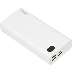 iBox IPB20 Power Bank 20000mAh με 3 Θύρες USB-A & Θύρα USB-C White
