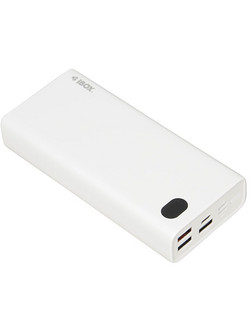 iBox IPB20 Power Bank 20000mAh με 3 Θύρες USB-A & Θύρα USB-C White