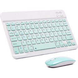 Soultronic MKK11 Mint Green Ασύρματο Σετ Πληκτρολόγιο & Ποντίκι