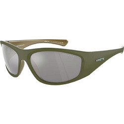 Arnette AN4331 29246G Ανδρικά Γυαλιά Ηλίου Μάσκα Κοκάλινα Μαύρα με Μαύρο Polarized Φακό