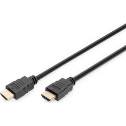 Digitus Καλώδιο HDMI 2.1 HDMI Male to HDMI Male 2m Black