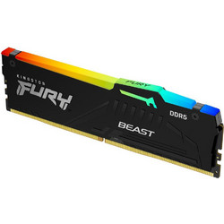 Kingston Fury Beast RGB 16GB (1X16GB) DDR5 RAM 6000MHz C30 Black RGB EXPO