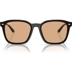 Ray-Ban RB4392D 601/93 Ανδρικά Γυαλιά Ηλίου Τετράγωνα Κοκάλινα Μαύρα με Ροζ Polarized Φακό