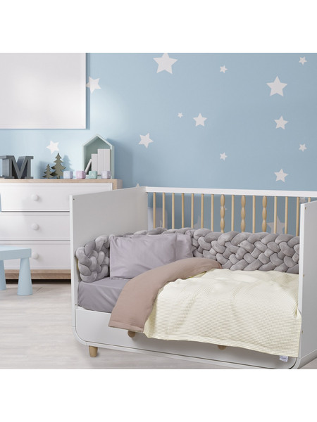 Das Home 4881 Κουβέρτα Αγκαλιάς Πικέ 80x110 Μπεζ