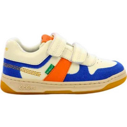 Kickers Παιδικά Sneakers Λευκά Royal Blue 910868-30-31