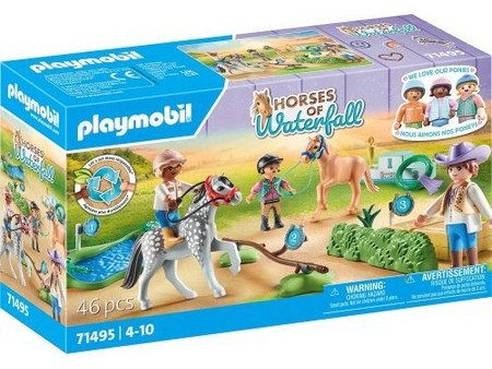 Playmobil Horses Of Waterfall Αγώνες Ιππασίας για 4-10 Ετών 71495