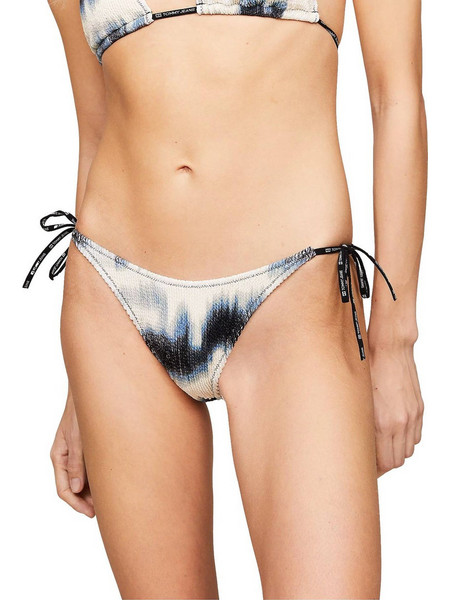 Tommy Jeans Bikini Brazil Λευκό Μαύρο UW0UW05116-0J0