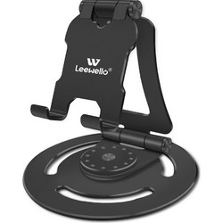 Leewello LW-173 Βάση Κινητού για Γραφείο Μαύρη