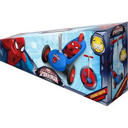 Stamp Spider-Man Παιδικό Πατίνι Τρίτροχο Μπλε Κόκκινο SM250045