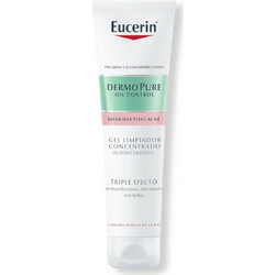 Eucerin Dermopure Oil Control Triple Effect Concentrated Gel Ντεμακιγιάζ για Λιπαρή Επιδερμίδα 150ml