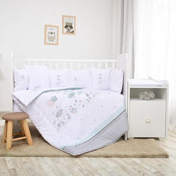 Lorelli Trend Plus Giraffe Σετ Κούνιας Light Blue 8τμχ