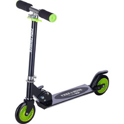 FreeON City Cruiser Αναδιπλούμενο Παιδικό Πατίνι Δίτροχο Μαύρο Πράσινο