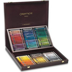 Caran d'Ache Neocolor II Κηρομπογιές Σετ 84τμχ