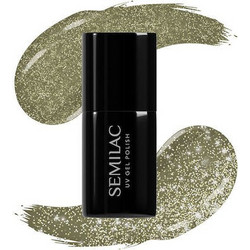 Semilac Namaste All Year 407 Glitter Ημιμόνιμο Βερνίκι Νυχιών 7ml