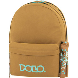 Polo Original Double Scarf Σχολική Τσάντα Πλάτης Γυμνασίου - Λυκείου Ταμπά 901235-7858