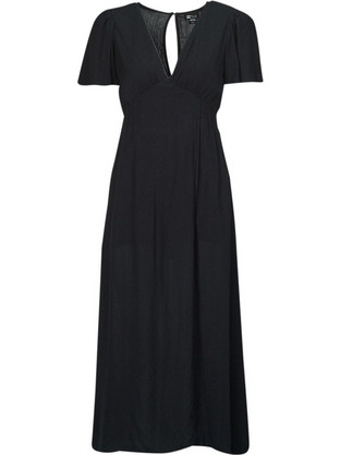 Billabong Jet Set Midi Καλοκαιρινό Βραδινό Φόρεμα Μαύρο EBJWD00134-BPB