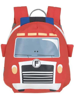 Laessig Tiny Drivers Fire Engine Σχολική Τσάντα Πλάτης Νηπιαγωγείου Κόκκινη 1203021644