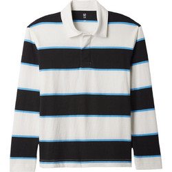 Gap Παιδικό Polo Μακρυμάνικο Λευκό Μαύρο 881548000