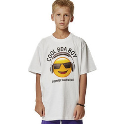 Body Action Παιδικό T-Shirt Κοντομάνικο Λευκό 054405-02