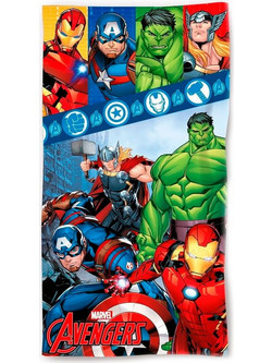 Marvel Avengers Παιδική Πετσέτα Θαλάσσης Microfiber 70x140cm