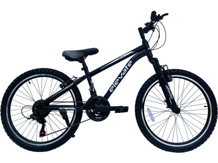 Affetto Elevate Παιδικό Mountain Bike 24" με 21 Ταχύτητες Μαύρο