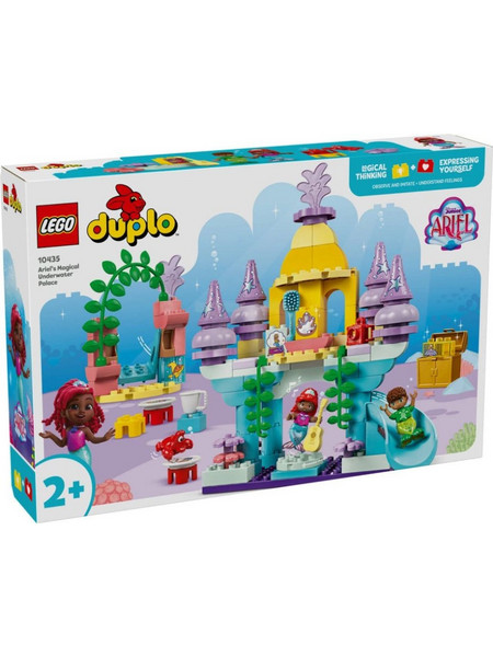 Lego Duplo Ariel's Magical Underwater Palace για 2+ Ετών 10435