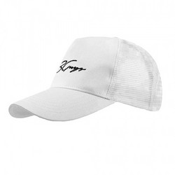 3Guys Lucas Ανδρικό Καπέλο Jockey με Δίχτυ Snapback Υφασμάτινο Λευκό 1-124-1-40-4826