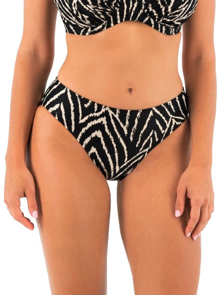 Fantasie Ψηλόμεσο Bikini Slip Μαύρο FS504572-MOM