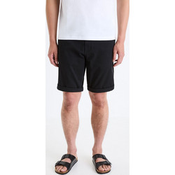 Celio Casual Ανδρική Βερμούδα Chino Μαύρη 1765773