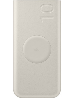 Samsung EB-U2510XUEGEU Wireless Power Bank 10000mAh 25W με 2 Θύρες USB-C Beige