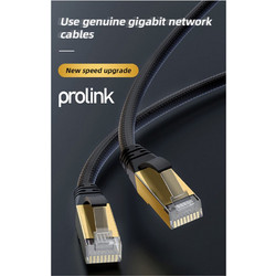 ProLink U/UTP Cat.7 Καλώδιο Δικτύου Ethernet 0.5m Black PF207-0050