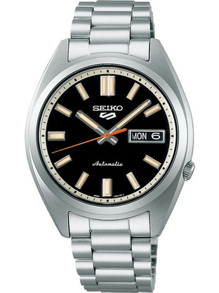Seiko Sports Ανδρικό Ρολόι Αυτόματο με Ασημί Μεταλλικό Μπρασελέ SRPK89K1