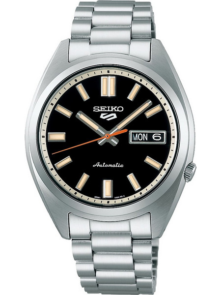 Seiko Sports Ανδρικό Ρολόι Αυτόματο με Ασημί Μεταλλικό Μπρασελέ SRPK89K1