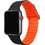 Celly Λουράκι Σιλικόνης Black / Orange (Apple Watch 42 / 44 / 45mm)