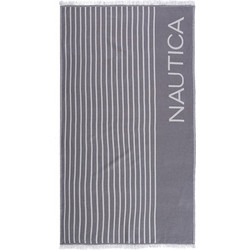 Nautica Πετσέτα Θαλάσσης Γκρι 90x170cm