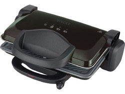 Singer CG-1800AN Τοστιέρα Γκριλιέρα με Αποσπώμενες Πλάκες για 2 Τοστ 1800W