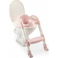 Thermobaby Kidyloo Παιδικό Κάθισμα Τουαλέτας με Σκαλοπάτι & Χερούλια Ροζ