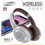 Andowl Q-MAX11 Ασύρματα Bluetooth Ακουστικά On Ear Καφέ Ασημί