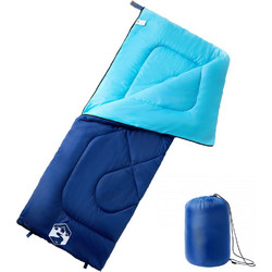 vidaXL Sleeping Bag Μονό 3 Εποχών Μπλε 94463