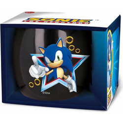 Stor Sonic The Hedgehog in A Star Mug