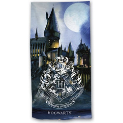 Borea Hogwarts Παιδική Πετσέτα Θαλάσσης Microfiber Μπλε 70x140cm