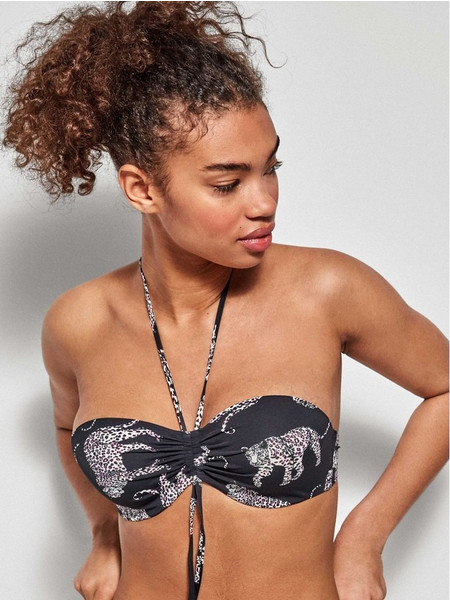 Gisela Bikini Top Strapless Μαύρο 2-30095
