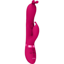 Shots Vive Gada Bunny Ear Spot Δονητής Rabbit 22.8cm Ροζ