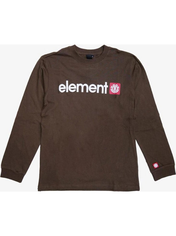 Element Παιδικό T-Shirt Μακρυμάνικο Σοκολατί 02TSC1ELPP-DKEARTH