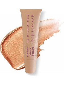 Mykonos Heat Glitter & Waffles Everlusting Lip Oil Tube με Χρώμα 10ml