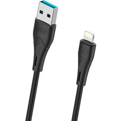 Celebrat CB-18I USB-A to Lightning Cable 15W 1m Black CB-18I-BK
